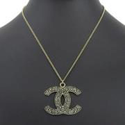 Pre-owned Metal chanel-jewelry Chanel Vintage , Yellow , Dames