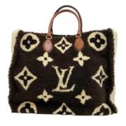 Pre-owned Fabric louis-vuitton-bags Louis Vuitton Vintage , Brown , Da...