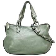 Pre-owned Fabric handbags Loewe Pre-owned , Green , Dames