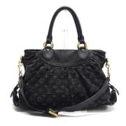 Pre-owned Fabric louis-vuitton-bags Louis Vuitton Vintage , Black , Da...