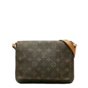 Pre-owned Plastic shoulder-bags Louis Vuitton Vintage , Brown , Dames