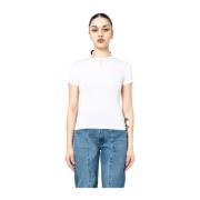 Optic White Baby Tee Minimalistische Stijl Y/Project , White , Dames