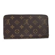 Pre-owned Canvas wallets Louis Vuitton Vintage , Brown , Dames