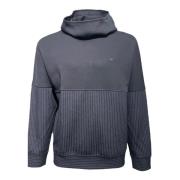 Blauw Marine Hoge Hals Adelaar Sweatshirt Emporio Armani , Blue , Here...