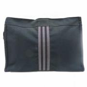 Pre-owned Fabric clutches Hermès Vintage , Black , Dames