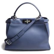 Pre-owned Fabric fendi-bags Fendi Vintage , Blue , Dames