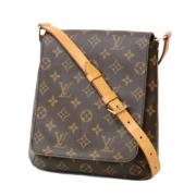 Pre-owned Canvas louis-vuitton-bags Louis Vuitton Vintage , Brown , Da...