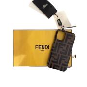 Pre-owned Leather home-office Fendi Vintage , Brown , Dames