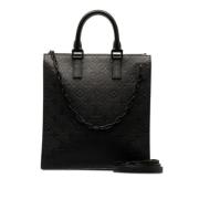 Pre-owned Plastic handbags Louis Vuitton Vintage , Black , Dames