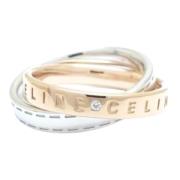 Pre-owned Rose Gold rings Celine Vintage , Pink , Dames