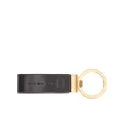 Zwarte Leren Sleutelhanger The Bridge , Black , Heren