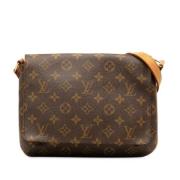 Pre-owned Plastic shoulder-bags Louis Vuitton Vintage , Brown , Dames