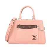 Pre-owned Leather totes Louis Vuitton Vintage , Pink , Dames