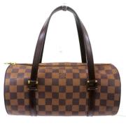 Pre-owned Fabric louis-vuitton-bags Louis Vuitton Vintage , Brown , Da...