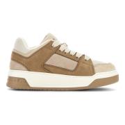 Stijlvolle Sneakers voor Mannen en Vrouwen Hogan , Beige , Dames