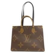 Pre-owned Fabric louis-vuitton-bags Louis Vuitton Vintage , Brown , Da...