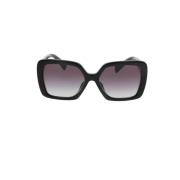 Stijlvolle zonnebril voor vrouwen Miu Miu , Black , Dames