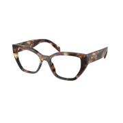 Stijlvolle Carey Frame Zonnebril Prada , Brown , Unisex