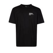 Casual Katoenen T-shirt Dsquared2 , Black , Heren