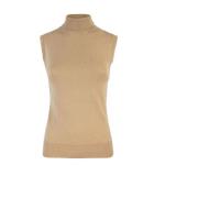 Bruine Geribbelde Trui Sportmax , Brown , Dames