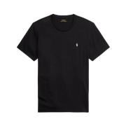 Zwart T-shirt met Logo Ralph Lauren , Black , Unisex