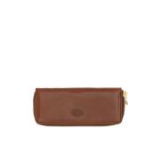 Bruin Leren Sleutelhanger The Bridge , Brown , Dames