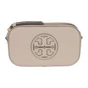 Verse Klei Mini Crossbody Tas Tory Burch , Beige , Dames