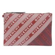 Pre-owned Fabric clutches Givenchy Pre-owned , Pink , Dames