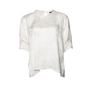 Pre-owned Fabric tops Isabel Marant Pre-owned , White , Dames