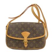 Pre-owned Canvas shoulder-bags Louis Vuitton Vintage , Brown , Dames