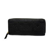 Pre-owned Fabric wallets Louis Vuitton Vintage , Black , Dames