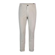 Witte Chino Broek Osaka Stijl Mason's , White , Heren