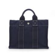 Pre-owned Fabric handbags Hermès Vintage , Blue , Dames