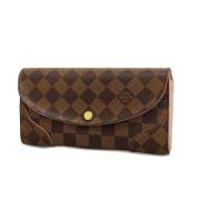 Pre-owned Canvas wallets Louis Vuitton Vintage , Brown , Dames