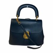 Pre-owned Fabric handbags Burberry Vintage , Blue , Dames