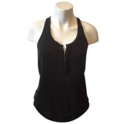 Pre-owned Fabric tops Balmain Pre-owned , Black , Dames