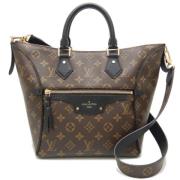 Pre-owned Fabric louis-vuitton-bags Louis Vuitton Vintage , Brown , Da...