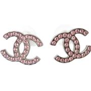 Pre-owned Metal chanel-jewelry Chanel Vintage , Pink , Dames