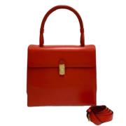 Pre-owned Fabric handbags Loewe Pre-owned , Red , Dames