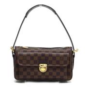 Pre-owned Fabric shoulder-bags Louis Vuitton Vintage , Brown , Dames