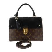 Pre-owned Fabric louis-vuitton-bags Louis Vuitton Vintage , Brown , Da...