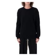 Zwarte Fisherman Trui Aw24 Rick Owens , Black , Heren