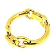 Pre-owned Metal bracelets Celine Vintage , Yellow , Dames