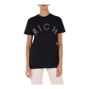 Dames T-shirt met korte mouwen John Richmond , Black , Dames