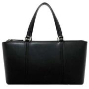 Pre-owned Fabric handbags Burberry Vintage , Black , Dames