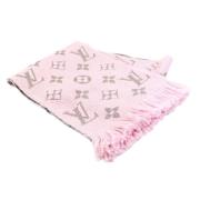 Pre-owned Silk scarves Louis Vuitton Vintage , Pink , Dames