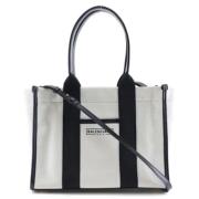 Pre-owned Fabric balenciaga-bags Balenciaga Vintage , White , Dames