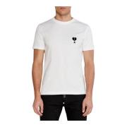 Heren Kodaki T-shirt John Richmond , White , Heren