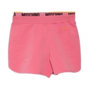 Dames Short met Zijstreep Moschino , Pink , Dames