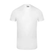 Heren Logo T-shirt Karl Lagerfeld , White , Heren
